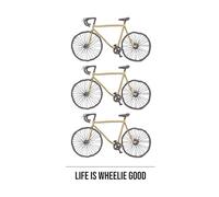 Life Is Wheelie Good: Fun bicycle-themed notebook for cyclists, riders, and adventure lovers | A5 Journal with 100 lined pages for notes, ideas, or daily Writing