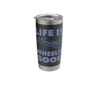Life is Wheelie Good | Skateboarding Stainless Steel Insulated Tumbler