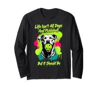 Life Isn't All Dogs And Pickleball But It Should Be Grunge Long Sleeve T-Shirt