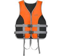 Life Jacket Adult, Life Vest Buoyancy Aid, Buoyancy Swim Vests Adults, Kayaking Life Jackets for Snorkeling Survival Water Sports Swimming Boating, Orange, M