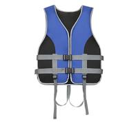 Life Jacket, Adults Buoyancy Aid, Swim Vest Lightweight Neoprene Whistle Kids Women Men for Water Sports, Kayaking, Pool, Paddle, Board, Boating, Fishing, Canoeing, Blue, XXL