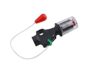 Life Jacket Automatic Inflation Device for Water Sports - 10.2 x 3.7 cm, 57g, Black ABS Manual Valve with Dual Auto & Manual Trigger Safety System