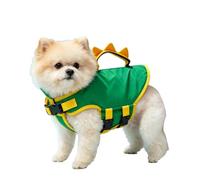 Life Jacket Dog Cute Dinosaur Shape Adjustable Swimming Bathing Swimsuit