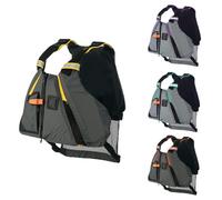Life Jacket for Adults, Adjustable Buoyancy Aid Swim Vest - Ideal for Kayaking, Fishing, Surfing, Diving, Rafting, Water Sports(Yellow)
