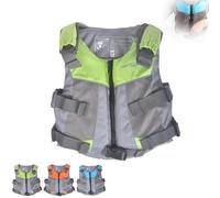 Life Jacket for Adults, Adjustable Buoyancy Vest for Water Sports, Boating, Fishing & Surfing, Comfortable & Secure Flotation Aid for Men & Women, Ideal for Kayaking,Water Adventures (Green, M/L)