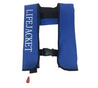 Life Jacket for Adults and Kids, Inflatable Buoyancy Aid Swim Vest - Automatic Inflation, Adjustable Buckle, 150N, for Swimming, Boating, Water Safety(Blue)