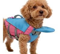 Life Jacket for Dogs - Floating Detachable Adjustable - Reflective Life Vest for Dogs | for Small Medium Large Breed Outdoor Camping Pool Beach Lake River Boat