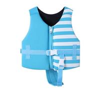 Life Jacket for Kids 2-10 Years, Adjustable Buoyancy Aid Swim Vest - Neoprene, Learn-to-Swim Vest, Ideal for Pool, Beach, Water Play(Sky Blue,XXL)