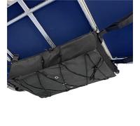 Life Jacket Storage Bag for Boat T-Top, Waterproof 600D Oxford Life Vest Organizer with Ventilated Mesh, Large Capacity PFD Holder for Bimini Tops, Fits Up to 6 Standard Type II Jackets