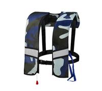 Life Jacket Womens Medium High Performance Nylon Composite Material Automatic Inflatable Life Jacket Pneumatic Expansion Vest Specially Designed For Water Emergency 4 Person Floating (E, 50x30x30cm)