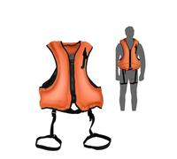 Life Jackets with Zipper Snorkel Strap Safety Vest Breathable Snorkel Vests for Adults Swimming Water Sports