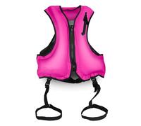 Life Jackets with Zipper Snorkel Strap Safety Vest Breathable Snorkel Vests for Adults Swimming Water Sports