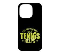 Life Just Happens & Tennis Helps Case for iPhone 14 Pro