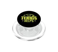 Life Just Happens & Tennis Helps PopSockets PopGrip for MagSafe