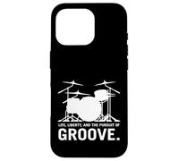 Life Liberty and the Pursuit of Groove Drummer Drum Set Art Case for iPhone 16 Pro