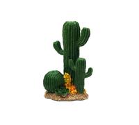 Life Like Resin Cactus Figurine Decorative Ornament for Fishtanks and Reptiles Terrarium Natural Lookings Landscape Statue Waterproof Pet Decoration