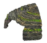 Life Like Stone Basking Platform Landscape Decoration Cave Shelter House For Reptiles Aquariums And Terrariums Ornament Fishtanks Ornament