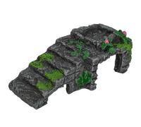 Life Like Stone Basking Platform Landscape Decoration Cave Shelter House For Reptiles Aquariums And Terrariums Ornament Fishtanks Ornament