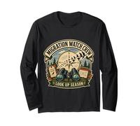 Life Lists Birding Birdwatching Nature Lover Long Sleeve T-Shirt