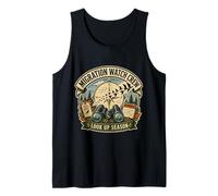 Life Lists Birding Birdwatching Nature Lover Tank Top