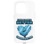Life Looks Better Underwater Scuba Diving Case for iPhone 15 Pro