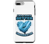 Life Looks Better Underwater Scuba Diving Case for iPhone 7 Plus/8 Plus