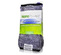 Life Miracle Nano Towels - Amazing Eco Fabric That Cleans Virtually Any Surface with Only Water. No More Paper Towels Or Toxic Chemicals. (8x8, Grey)