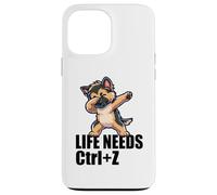 Life Needs Ctrl+Z Gamer Gaming Gamer Saying Gamer Gambling Case for iPhone 13 Pro Max