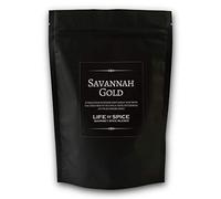 Life of Spice Savannah Gold BBQ Rub, Large Pack (175g) | All Purpose American Spice blend for Chicken, Fish and Veg, With Recipe Card, Garlic, Mustard and Black Pepper