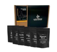 Life of Spice Six Pouch Gift Set | Rubs, Salts, Herbs and Baking Spices