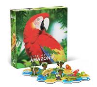 Life of The Amazonia Board Game - Strategic Jungle-Building Game for 1-4 Players, Ages 10+ | 60-150 Min Play | Restore The Jungle, Place Animals & Plants (Upgraded Base Components)