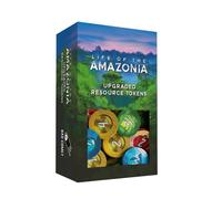 Bad Comet Life of The Amazonia Upgraded Wooden Resource Tokens (180 Count) for 1-4 Players, Ages 12+