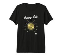Life on 11 These Go to Eleven - Volume Knob - Guitar Premium T-Shirt