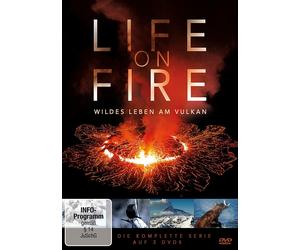 Life on Fire - Wild Life at the Volcano [3 DVDs] NEW ORIGINAL PACKAGING