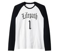Life Path Birth NUMEROLOGY 1 ONE Angel Number Women Men Kids Raglan Baseball Tee