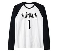Life Path Birth NUMEROLOGY 1 ONE Angel Number Women Men Kids Raglan Baseball Tee