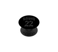 LIFE PATH BIRTH NUMEROLOGY 22 FOUR 4 ANGEL WOMEN MEN KIDS PopSockets Adhesive PopGrip