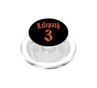 LIFE PATH BIRTH NUMEROLOGY 3 THREE ANGEL NUMBER WOMEN MEN PopSockets PopGrip for MagSafe