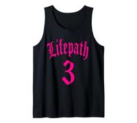 Life Path Birth NUMEROLOGY 3 Three Angel Number Women Men Tank Top