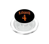LIFE PATH BIRTH NUMEROLOGY 4 FOUR ANGEL NUMBER WOMEN MEN PopSockets PopGrip for MagSafe