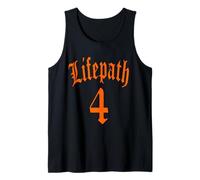 Life Path Birth NUMEROLOGY 4 Four Angel Number Women Men Tank Top