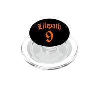 LIFE PATH BIRTH NUMEROLOGY 9 NINE ANGEL NUMBER WOMEN MEN KID PopSockets PopGrip for MagSafe