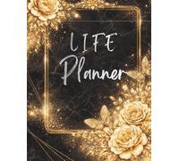 Life Planner - 8.5" x 11" Daily, Weekly & Monthly Organizer | Goal Setting, Productivity & Self-Care Journal