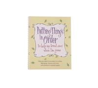 Life Planning Notebook End Of Life Planner Workbook Putting Things In Order To Help My Loves When I`m Gone