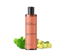 Life & Pursuits Amla Brahmi Hair Oil for Hair & Scalp Health - 100 ml | Natural, Indian Ayurveda Oil for Healthy & Shiny Hair | Coconut, Castor, Sesame, Triphala, Gotukola