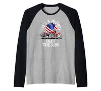 Life’s A Journey Enjoy the Ride Raglan Baseball Tee