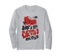 Life’s Bad - Death’s Better - Funny Halloween Devil Long Sleeve T-Shirt