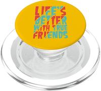 Life’s Better with True Friends PopSockets PopGrip for MagSafe