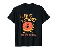 Life’s Short Eat The Donut Police Officer Pride T-Shirt