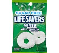Life Savers Lifesavers Wint-O-Green Hard Candy, No Sugar (Pack Of 2)